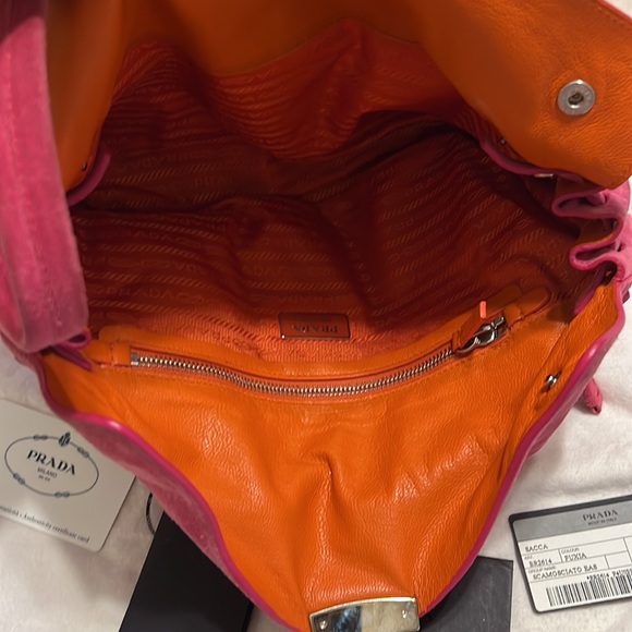 Prada  Suede leather bag - Picture 3 of 14